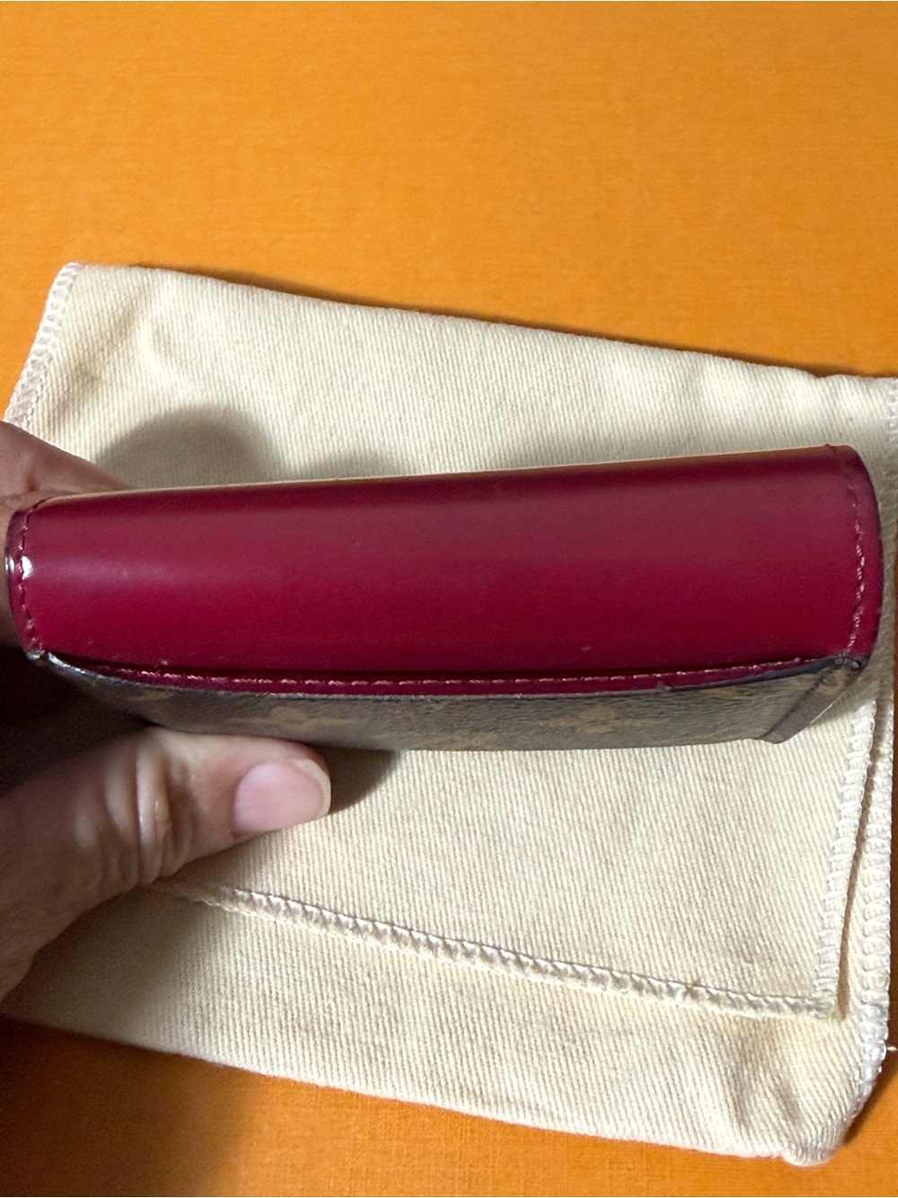Louis Vuitton Monogram Victorine Wallet Cerise, Cherry 🍒 - Picture 6 of 14